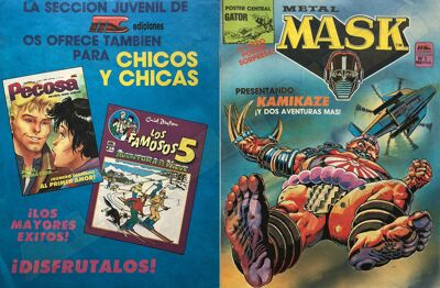 M.A.S.K. M.A.S.K. Spanisch MC Ediciones comic 1987 no. 5